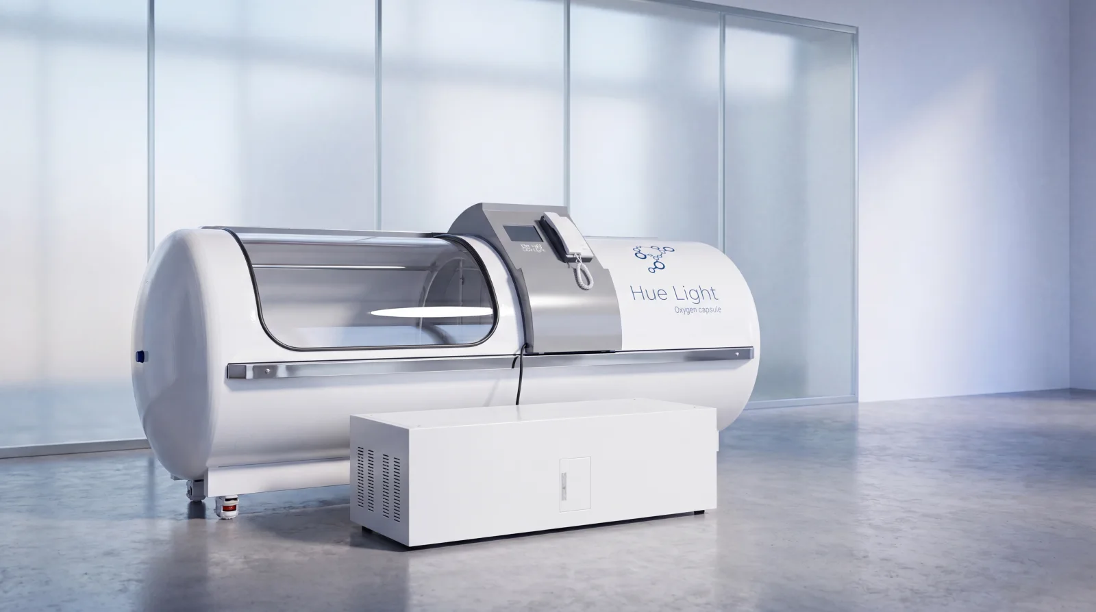 Hue Light USA hyperbaric capsule