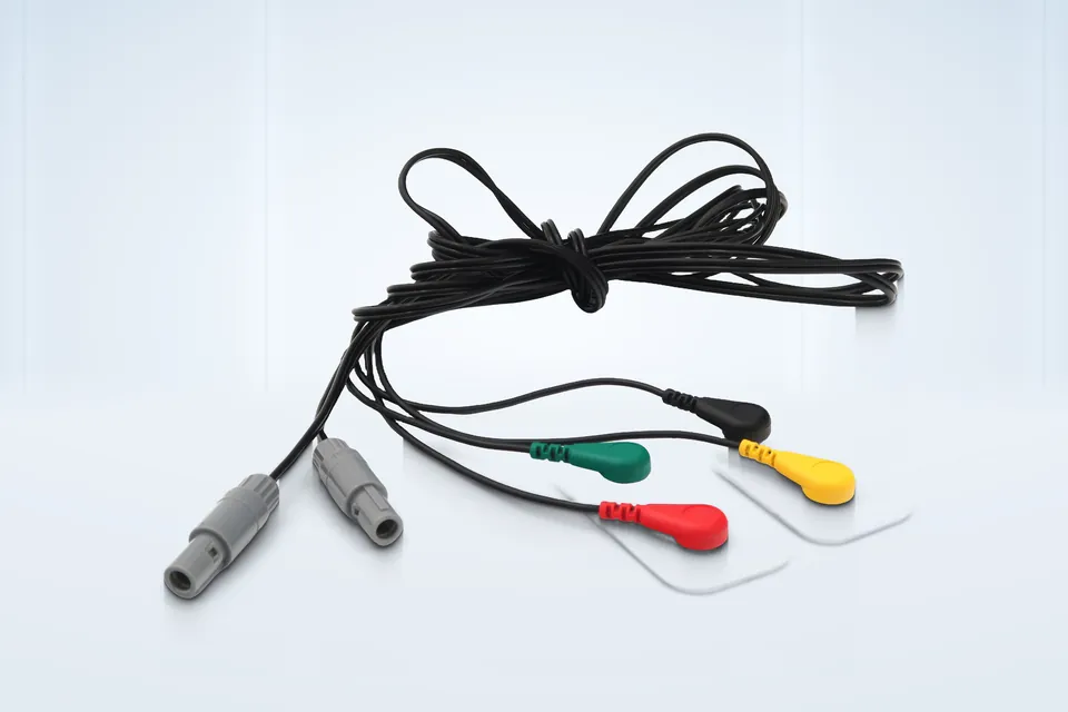 TM-Flow ECG leads and pads